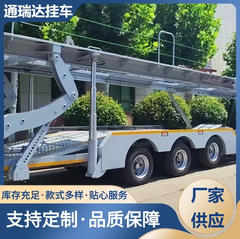 Manufacturer supplies vehicle transport semi-trailer, dual-axle car passenger transport vehicle, car transport semi-trailer manufacturer