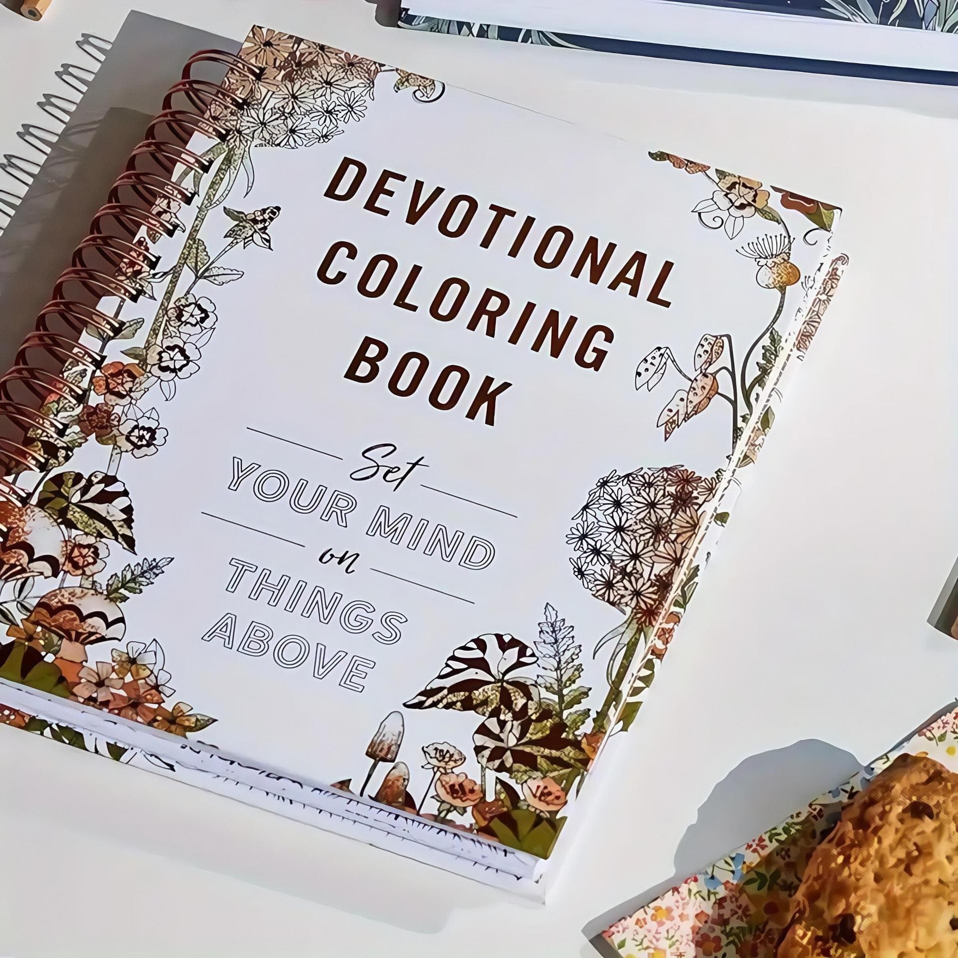 Cross-border Bestseller Devotional Coloring Book: Calm Down and Explore a Devotional Hand-Drawn Coloring Book
