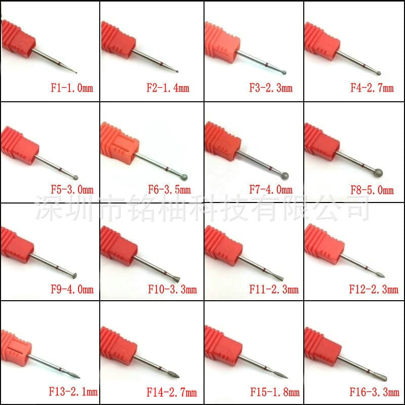 Nail Polish Head Set Quick Remove Nail Polish Glue Nail Salon Tools Professional Sanding Machine Accessories