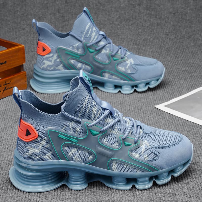 Men's Summer Breathable 2026 New Student Cushioned Running Shoes Teen Casual Running Blade Sports Shoes