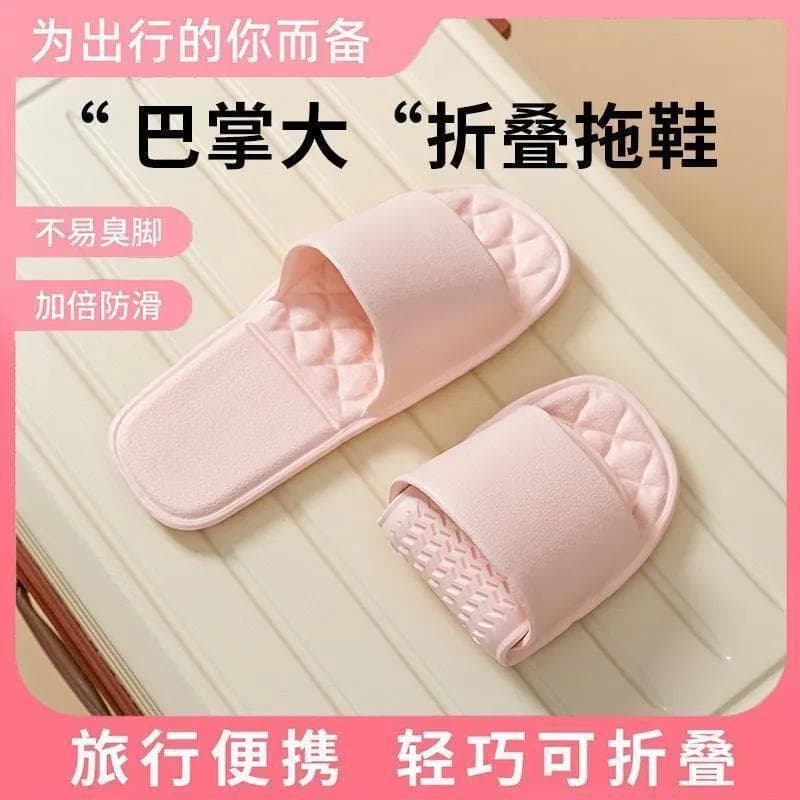 Popular Style of Sandals for Women, Portable Hotel Foldable Home Slippers, Travel Shower Slippers, Lightweight Bathroom Slippers for Men