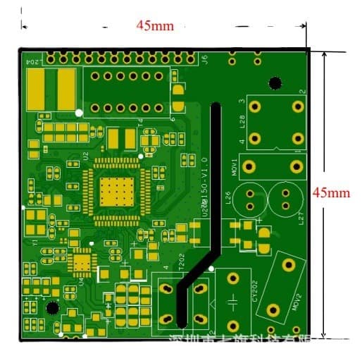 7INOVA·7QI 600M Power Line Carrier DC12V / Robot ROV Video Network Transmission Module
