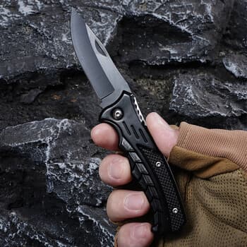 Outdoor Folding Knife Mini Portable Folding Knife Stainless Steel Pocket Knife Fruit Knife Self-Defense Knife Camping E-commerce Cross-Border