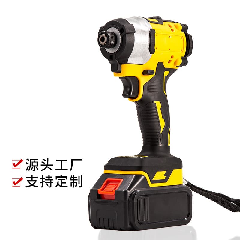 Cross-border brushless lithium battery impact screwdriver, household screwdriver, electric drill, D850 electric wrench compatible with DEAWLT