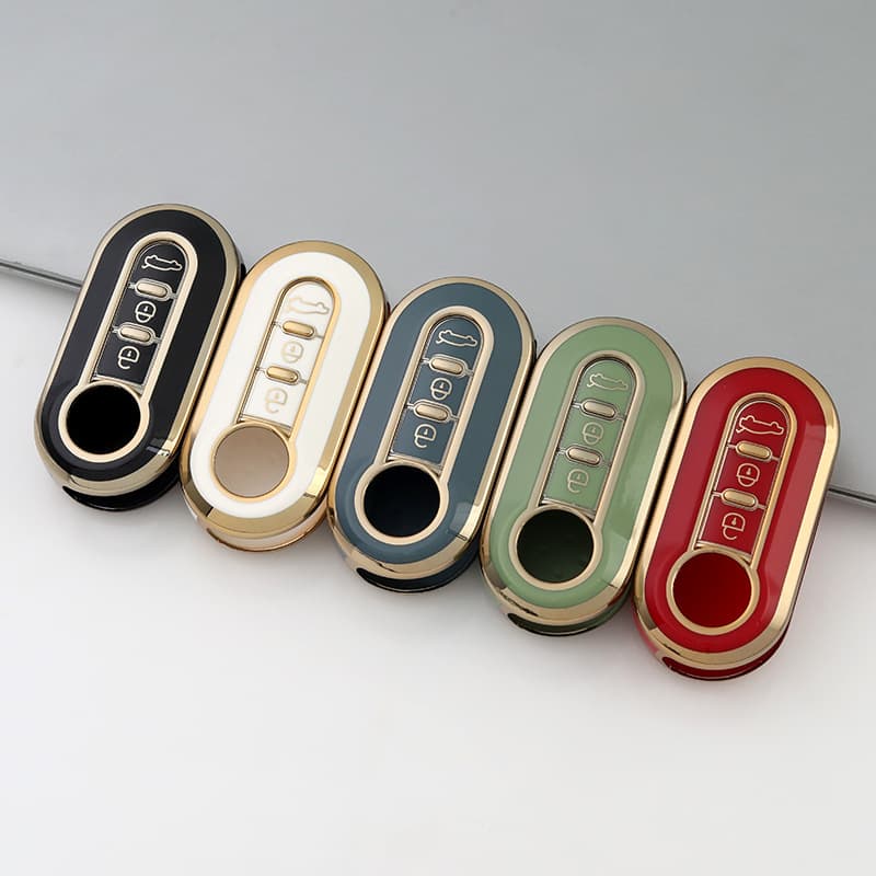 Car Key Case Cover for Fiat 500, Bravo, Iveco Daily