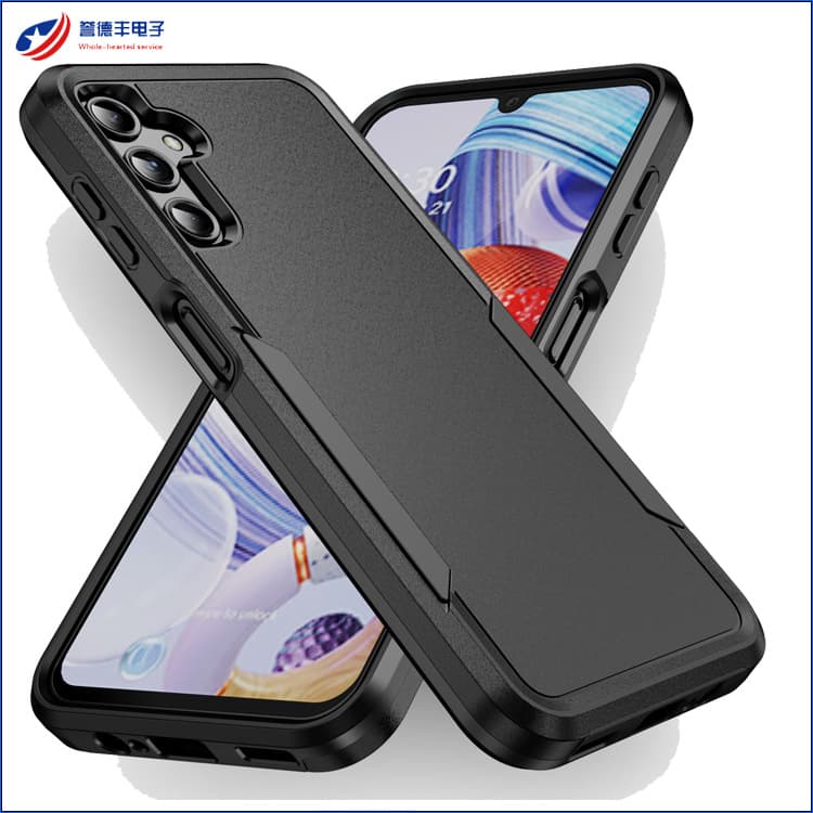 In stock Pioneer compatible Samsung A14 5G phone case Samsung flat anti-drop color-blocked protective cover full coverage