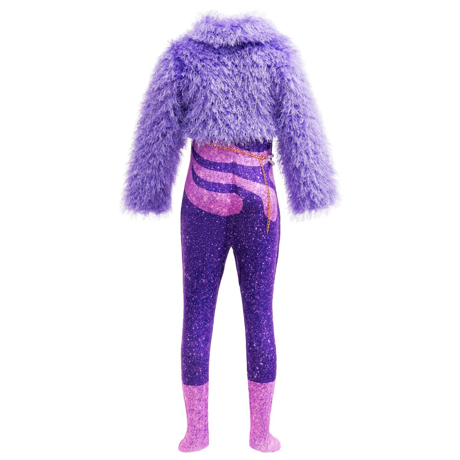 Crazy Animal City Shakira Sheep Cosplay Costume Girls One-Piece Plush Coat Children's Performance Costume BB75