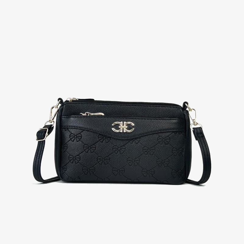Qianzihu Women's Handbag Middle-aged Mom Bag Multi-layer Single Shoulder Large Capacity Crossbody Coin Purse Small Bag Wholesale