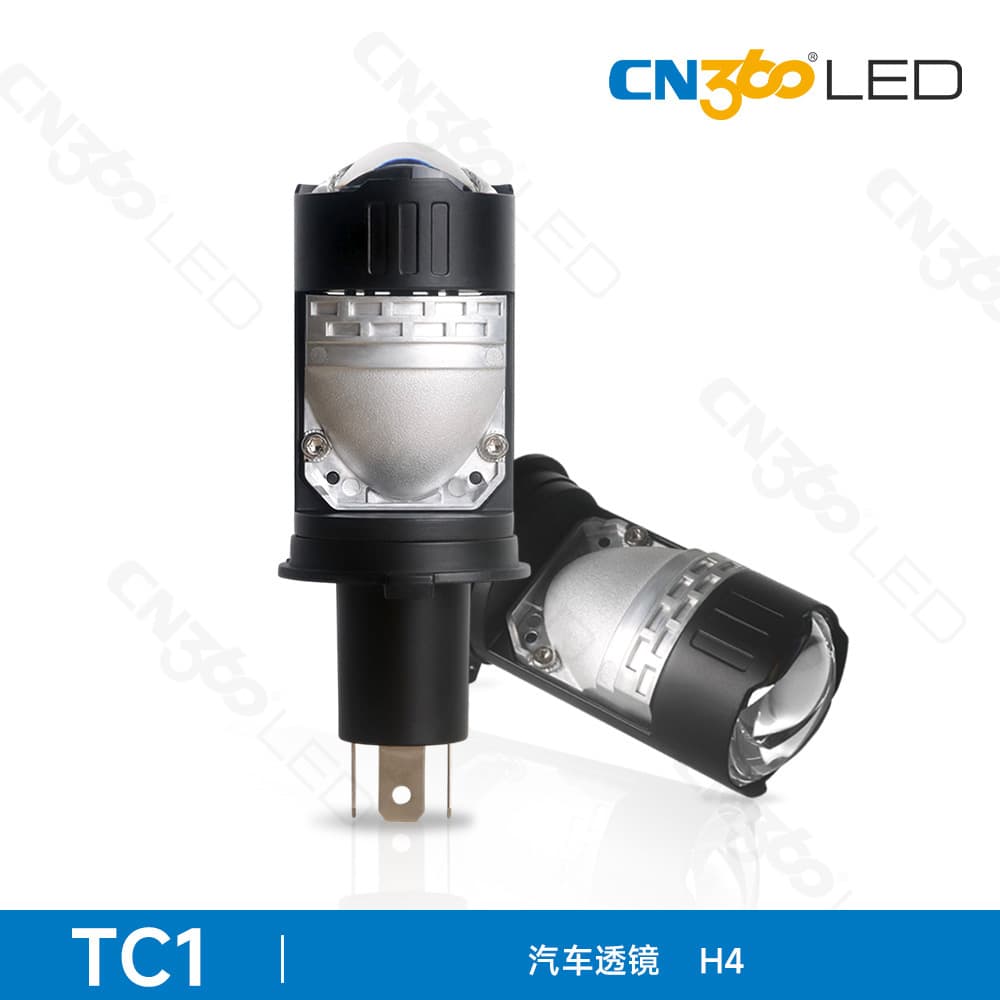 CN360 TC1 Model 110W Lens Car LED Headlight High/Low Beam Integrated H4 Plug-in New Export Supply