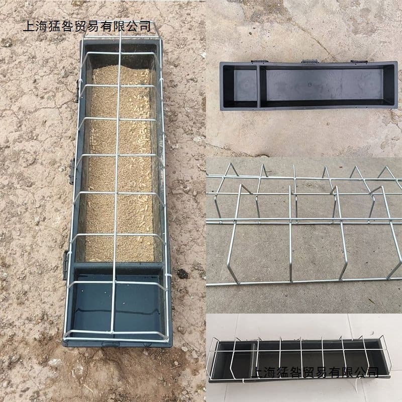 New Long Trough Automatic Chicken Feeder, Free-Range Chicken Feeder, Non-Tipping, Duck, Goose, Cattle Tendon Basin, Agricultural Feeder