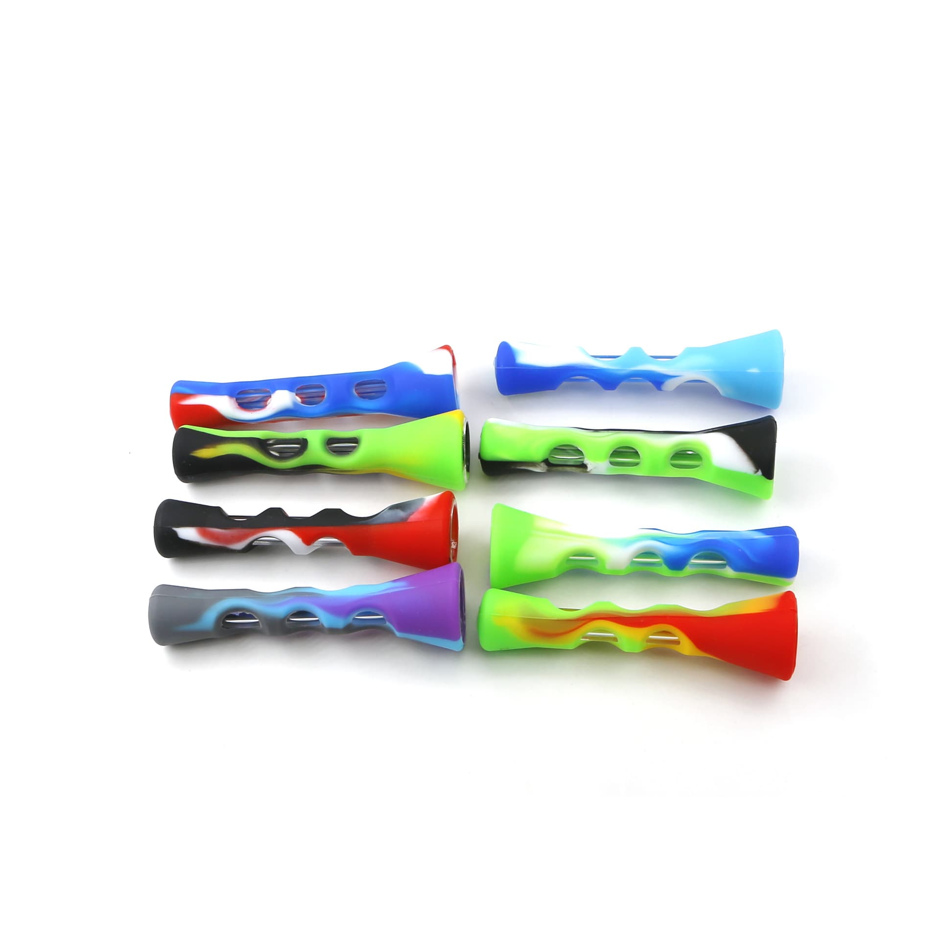 New silicone pipes, glass silicone pipes, mouthpieces, and horn-shaped pipes are available for immediate sale.