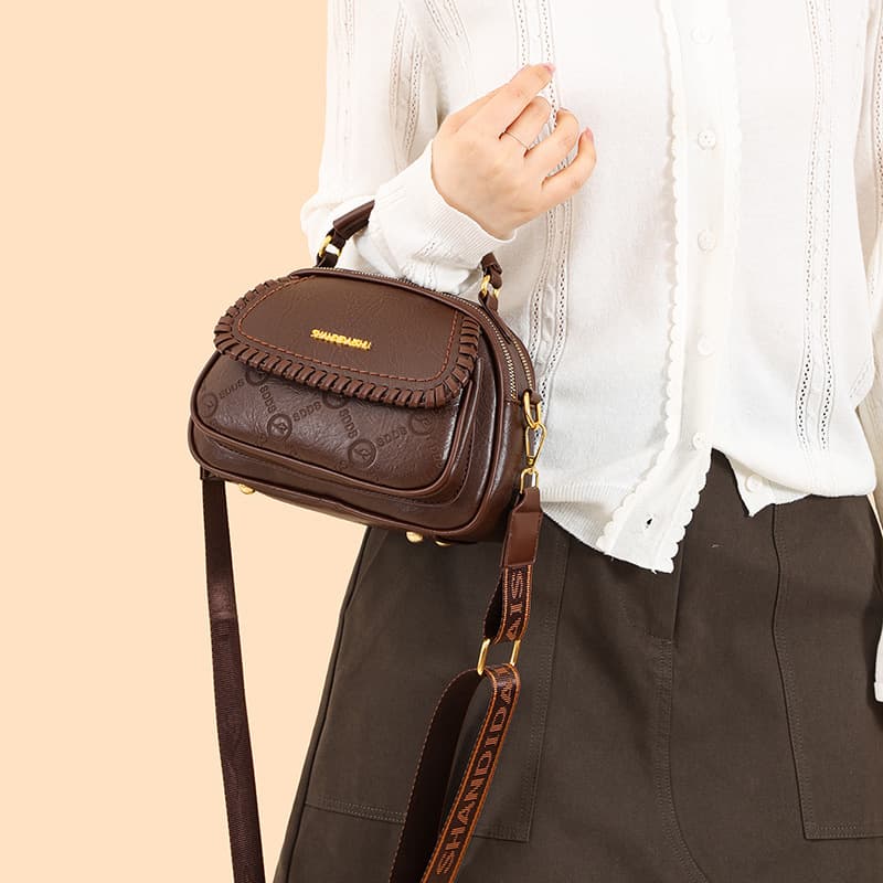 2026 New Cross-Border Versatile Minimalist Large-Capacity Multi-Compartment Women's Bag Shoulder Bag Handbag Crossbody Bag for Women