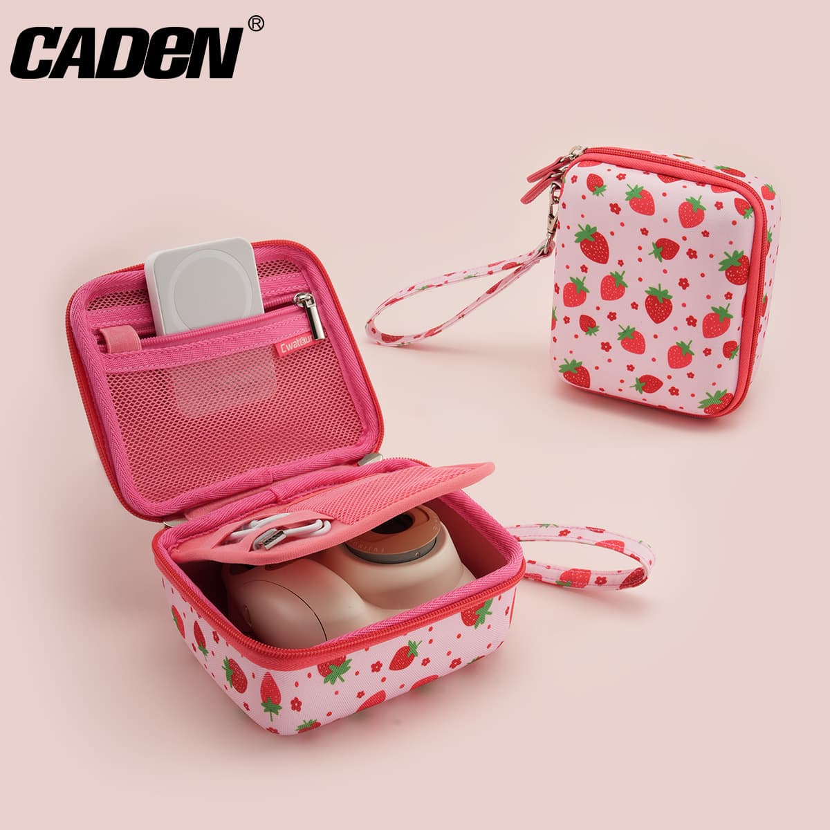 Portable Hardshell Camera Bag Shockproof Protection Photography Case Handheld CADeN Carden Instant Camera Bag Durable Shell