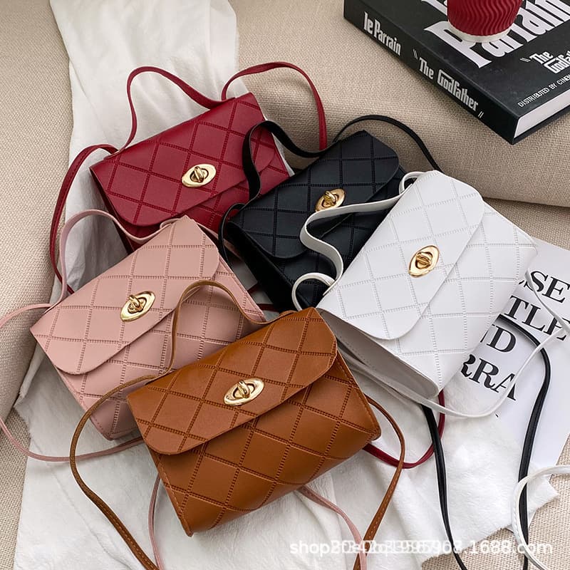 Fashionable Small Square Bag Women Handbags Stylish Trendy Synthetic Leather Crossbody Bag Daily Match Handbag Soft Touch