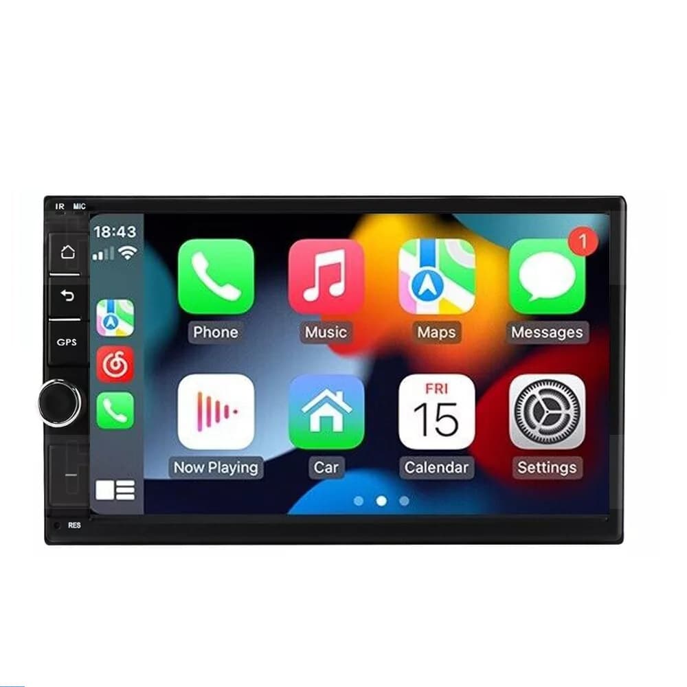 Android 7 Inch 8 Core Car Radio MP5 Bluetooth Player High Definition Large Screen Vehicle Mounted ABS Engineering Plastic Metal