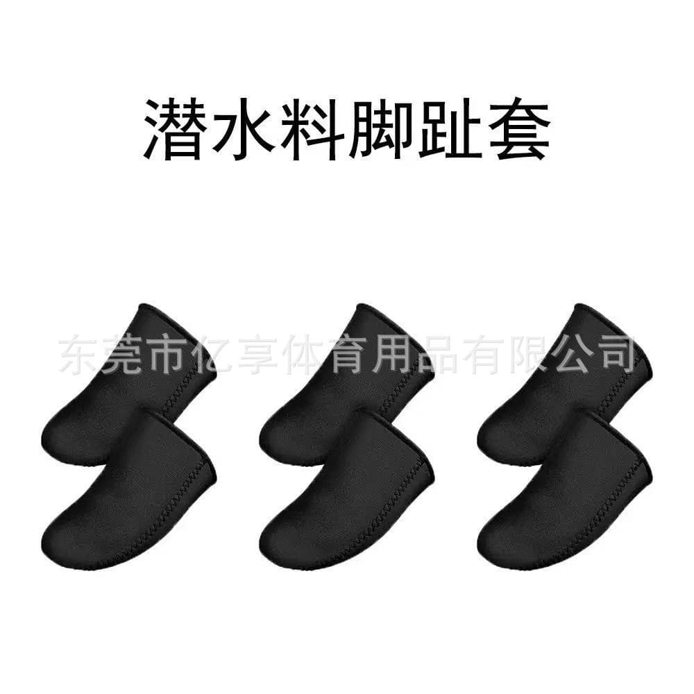 Cross-border neoprene toe sleeves, half-foot guards, comfortable foot warmers, chloroprene rubber toe protectors
