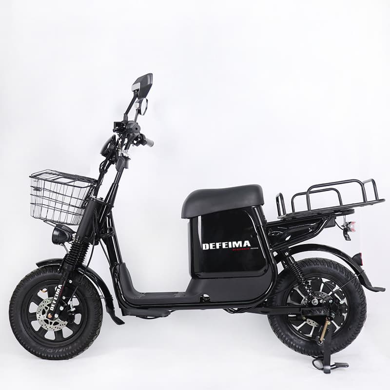 Wholesale Cross-border Food Delivery Electric Bike Long Range Two-wheel Electric Power-assisted Bicycle Source Factory