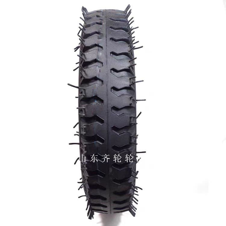 4.00-8 Thickened Wear-Resistant Tires with Herringbone Tread for Weeding and Tilling Machines