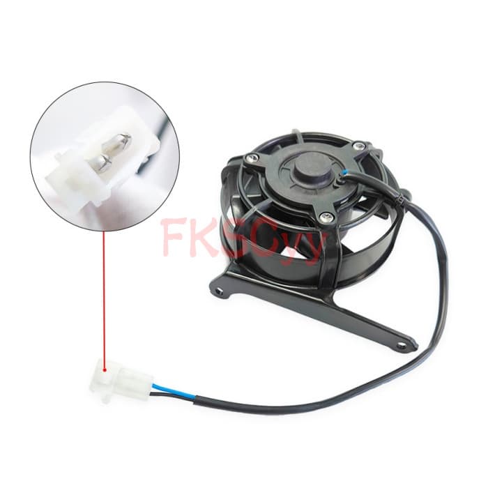 Suitable for KTM/Husqvarna Off-Road Motorcycle Cooling Water Tank Fan 17-23 Years