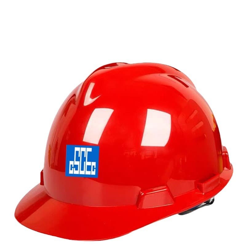 Safety Helmet Construction Site Hard Hat National Standard Breathable ABS Fiberglass Reinforced Thickened Safety Helmet Custom Logo Printing