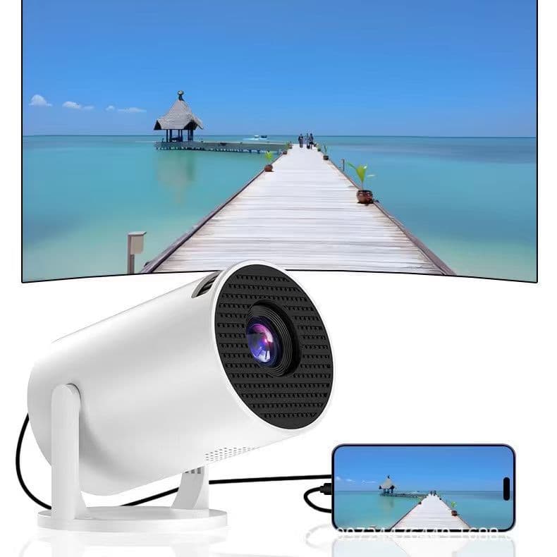 Cross-border projector home HY300mini projector wireless same screen outdoor portable projector factory batch