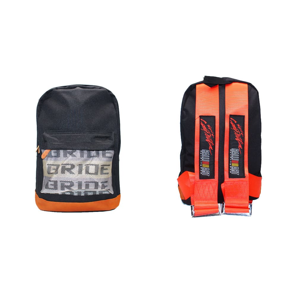 Factory Direct Supply JDM New TAKATA Modified Seatbelt Small Backpack Racing BRIDE Backpack Laptop Bag