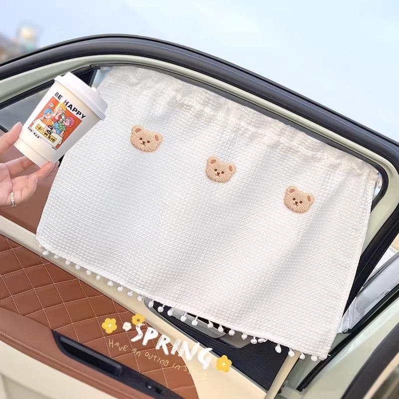 Car window sunshade suction cup children's curtain baby car sunscreen car sunshade curtain car inner window privacy curtain