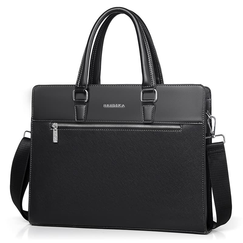 2022 New Men's Casual Handheld Crossbody Computer Bag Business Document Bag Single Shoulder Sling Backpack Trendy