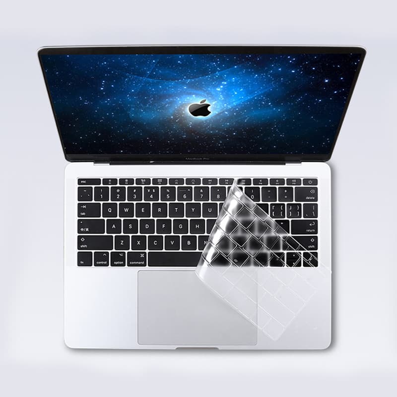 Compatible with Apple MacBook US/China Version Keyboard Cover A3113/M4 (A3241) TPU Keyboard Skin Bare Chip