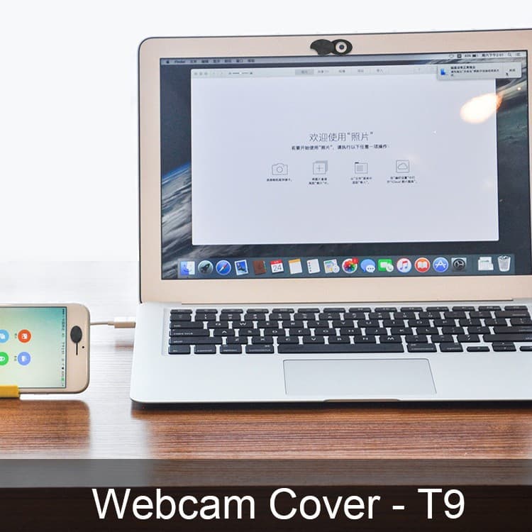 Plastic ABS camera sliding lens protector computer/tablet Webcam cover mini rotating