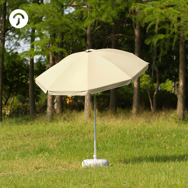 [Tiltable] Outdoor Patio Umbrella, Large Commercial Market Umbrella with Advertising Printing, Sun Shade
