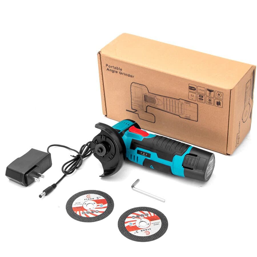 Cross-border hot sale wholesale lithium battery mini brushed angle grinder, grinder, cutter, pistol-style multi-function polisher