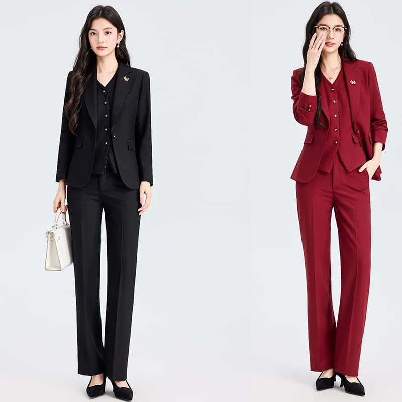 Gentle Office Style Gray Age-Defying Suit Set for Women 2026 Spring New Slim Fit Figure-Flattering OL Commuter Professional Wear