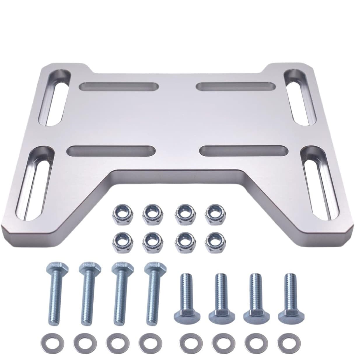 Engine Mount Adapter Bracket Aluminum Plate Motor Engine Mount Adapter Bracket