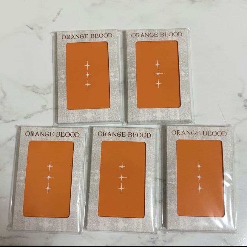 ENHYPEN Digital Album Mini 5 Orange Blood Digital Album Full Set Scanned Same Style