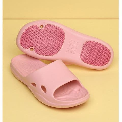 JDOV Anti-Slip Slippers for Men, Women, Elderly, and Pregnant Women, Waterproof and Oil-Proof for Bathroom, Shower, and Home Use, Flat and Casual Style