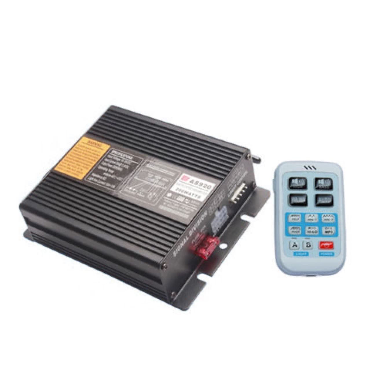 Car Alarm 200W 400W Wireless Remote Control Loudspeaker AS920 Vehicle Siren Horn Unit 12V