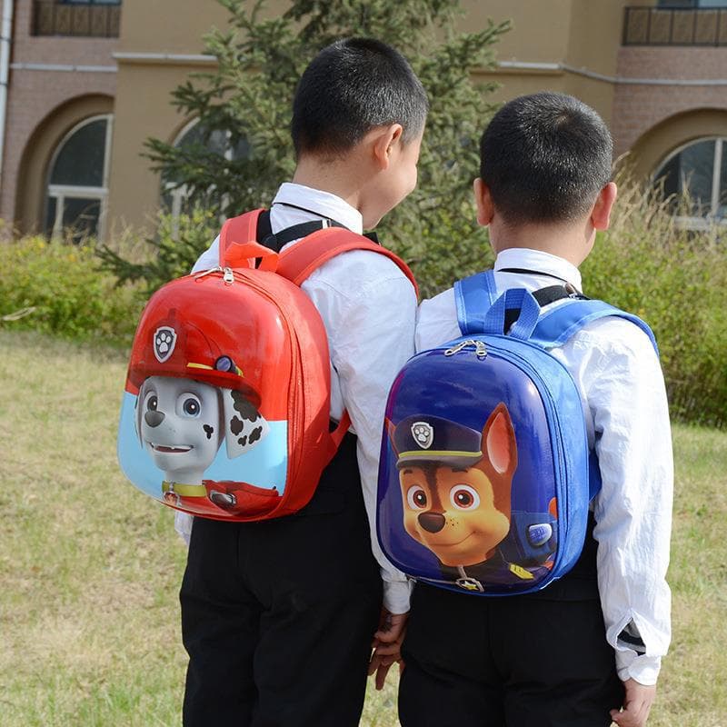 Children's Schoolbag Hard Shell Paw Patrol Kindergarten Cartoon Backpack for 2-3-5 Year Old Girls and Boys Waterproof