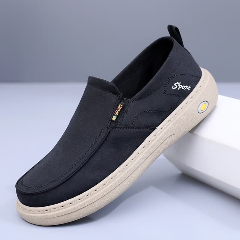 Men's 2026 Cross-Border New Spring/Autumn Casual Slip-On Shoes, Fashionable Non-Slip Walking Shoes for Dad