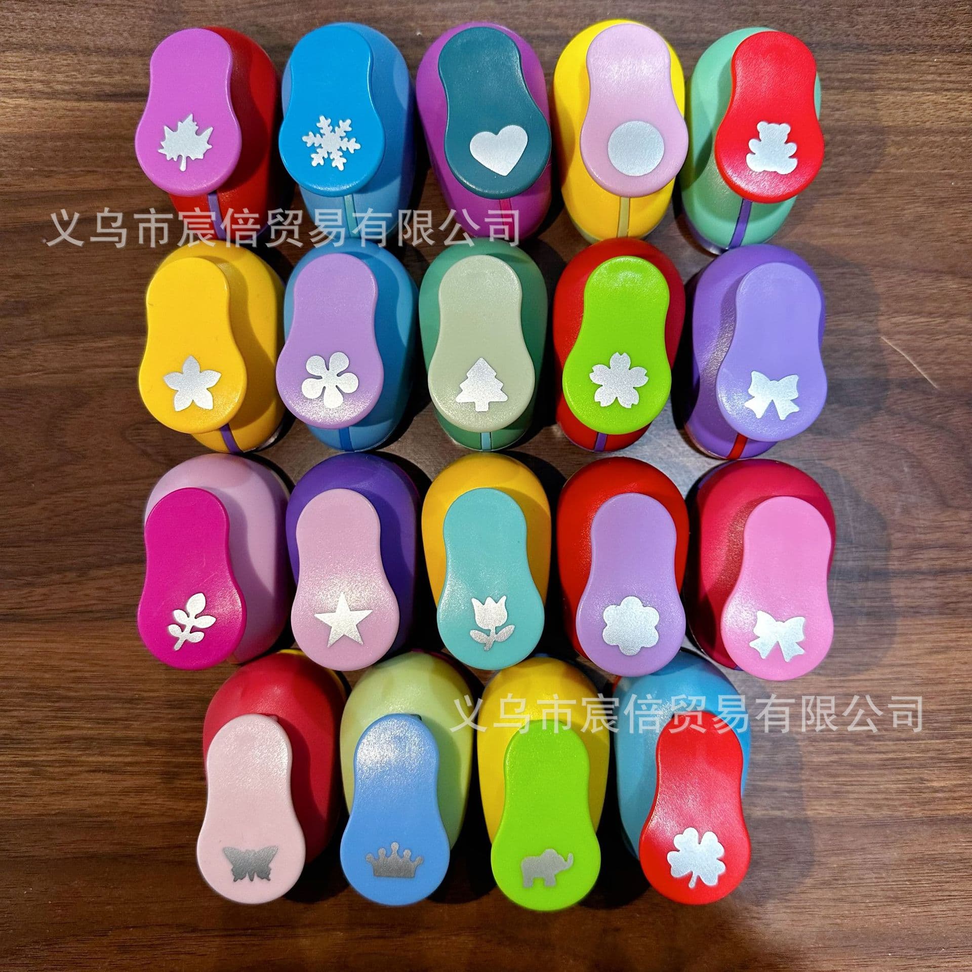 Wholesale Medium Effort-Saving Embosser Pattern Punch DIY Album Accessories [Pattern Size 1.3-1.5cm]