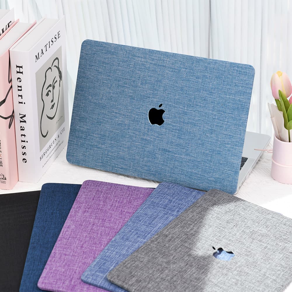 Suitable for Apple notebook protective case air15pu leather case pro macbook protective cover cloth computer case