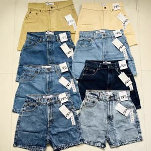 Women's denim shorts available New women's denim shorts wholesale Cargo jeans