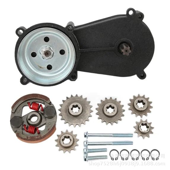43/47/49cc Mini Pocket Bike Scooter ATV Reducer and Ratchet Clutch Set