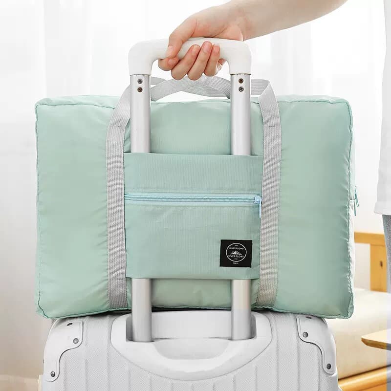 Large capacity travel bag women's suitcase storage bag maternity bag travel portable portable simple short-distance trolley bag