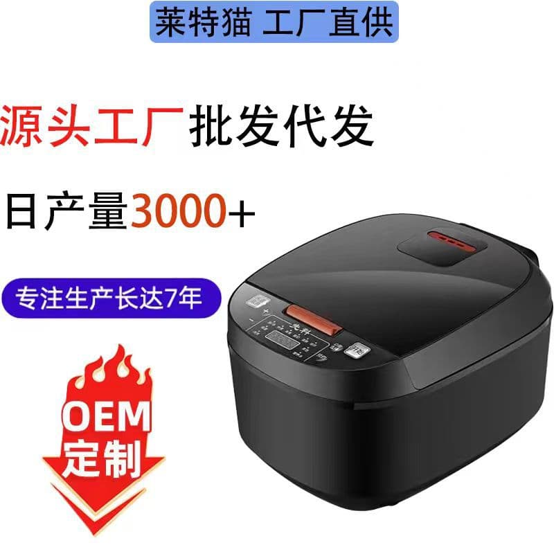 Skyworth 5L Large Capacity Non-Stick Smart Rice Cooker with Pre-set Timing and Multi-function for 1-4 People