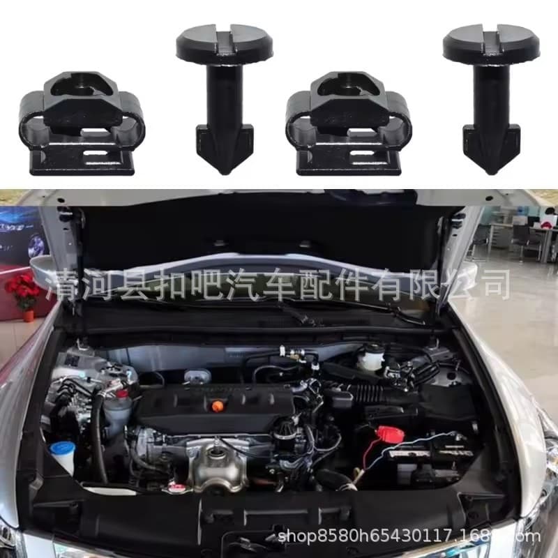 91601SS8A01 Compatible with Honda Accord Civic Buwei Engine Hood Cover Fixing Eyelet and Screw