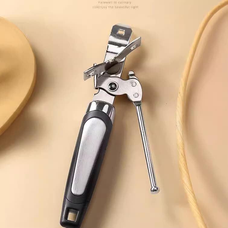 Can opener kitchen gadget, multi-functional easy-open can lid remover, cross-border manual tin can bottle opener