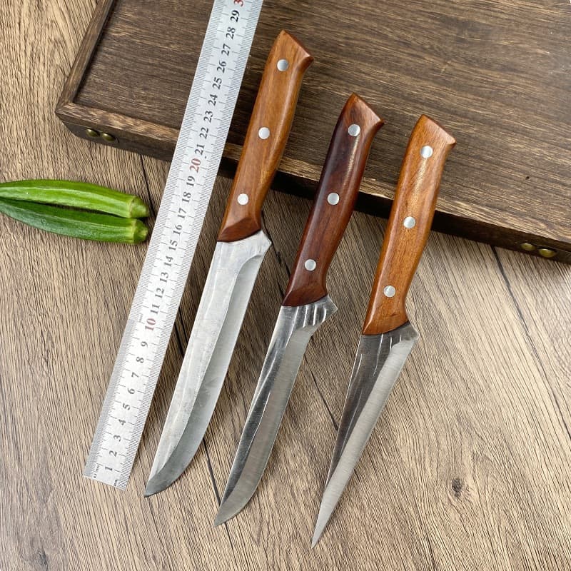 Stainless Steel Boning Knife, Pig Knife, Splitting Knife, Pointed Knife, Chef Multi-Purpose Knife, Butcher Knife, Bone Cutting Knife, Meat Cutting Tool