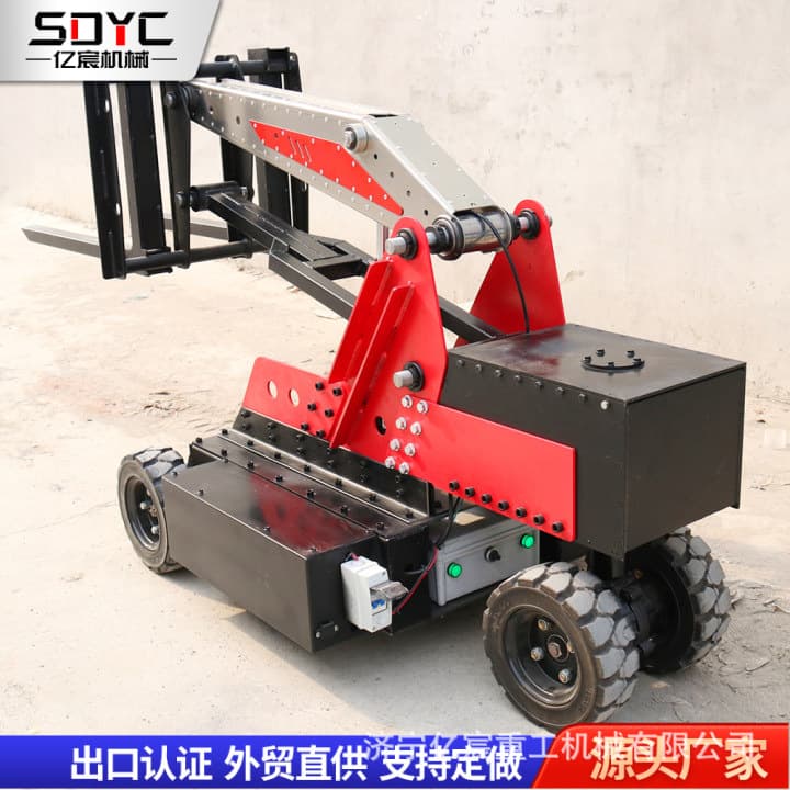 Remote Control Electric Forklift Small Tank-type Fully Electric Hydraulic Lifting Warehouse-specific Handling Vehicle