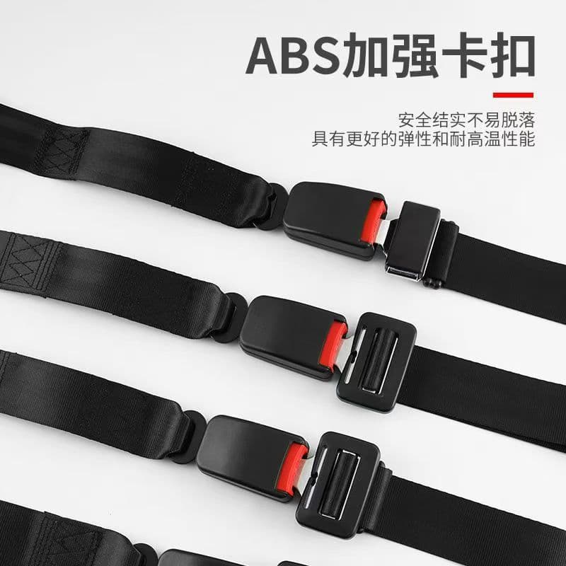 Safety belt-free electric vehicle tricycle rear seat child safety belt elderly wheelchair stretcher safety belt
